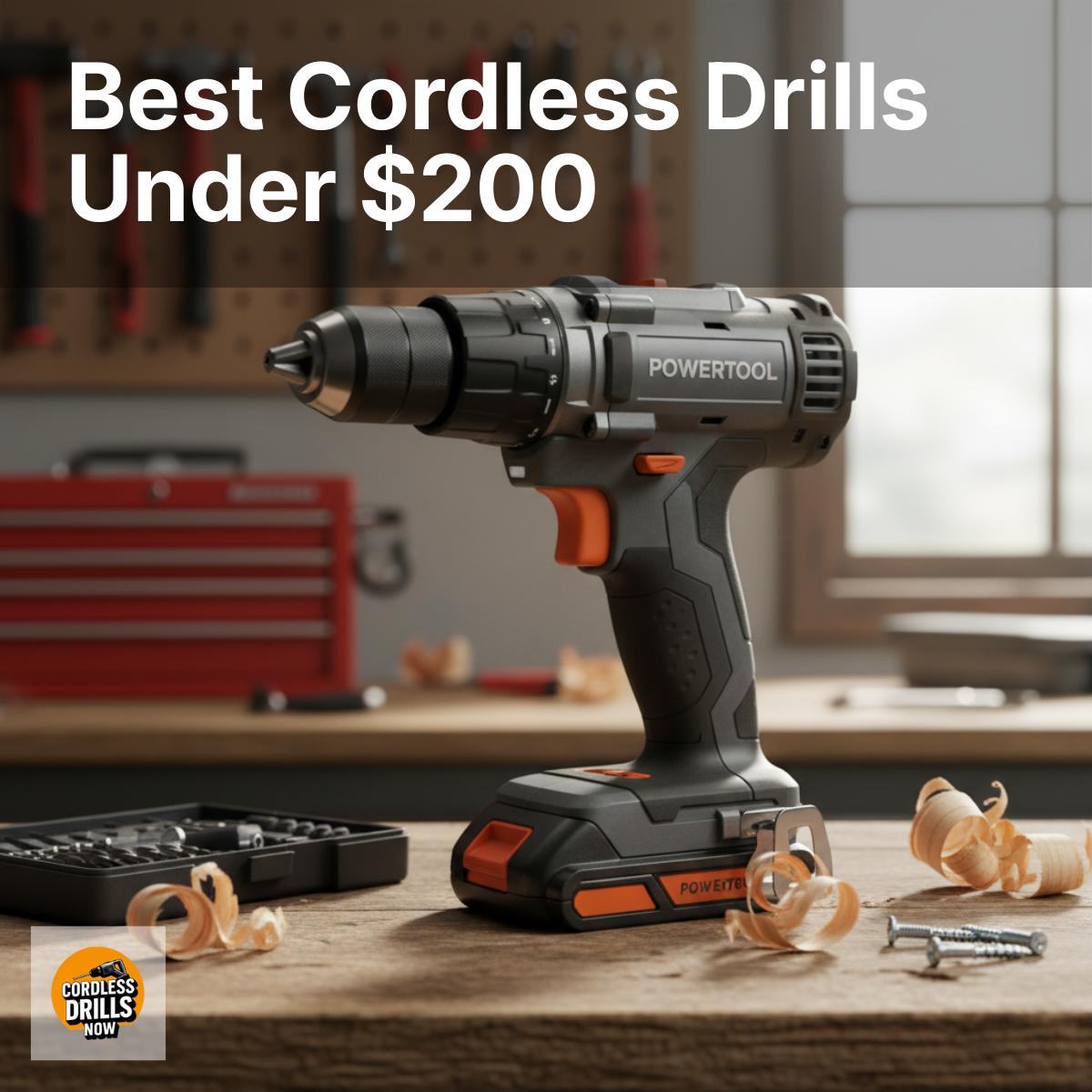 Best Cordless Drills Under $200
