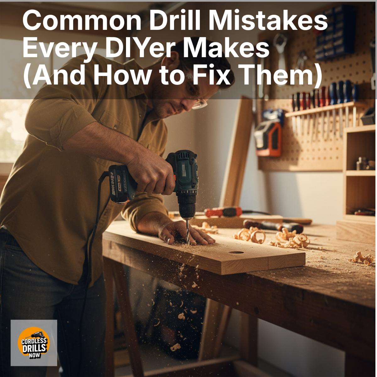 Common Drill Mistakes Every DIYer Makes (And How to Fix Them)