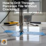 How to Drill Through Porcelain Tile Without Cracking It