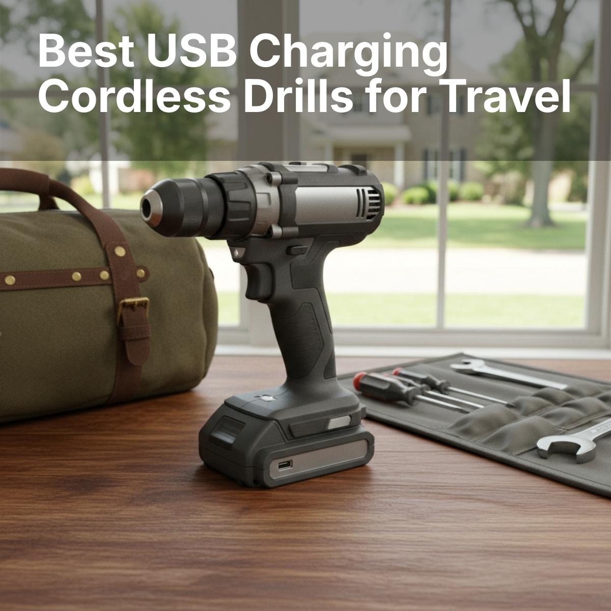 Best USB Charging Cordless Drills for Travel in 2026