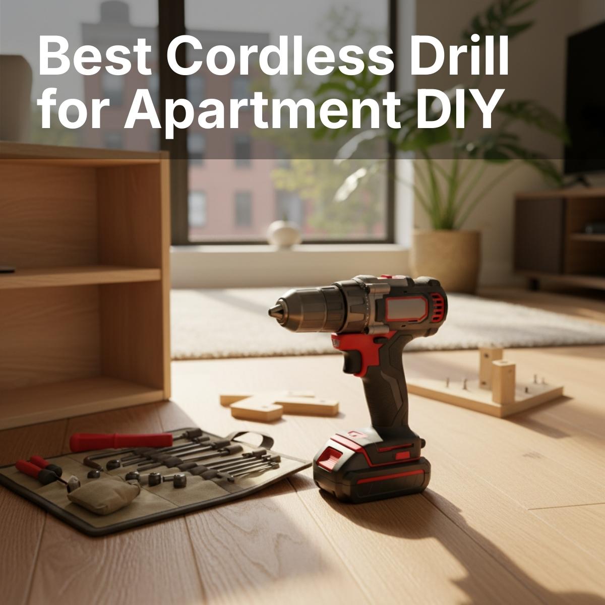 Best Cordless Drills for Apartment DIY