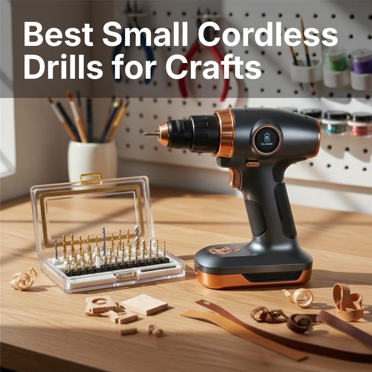 15 Best Small Cordless Drills for Crafts in 2026